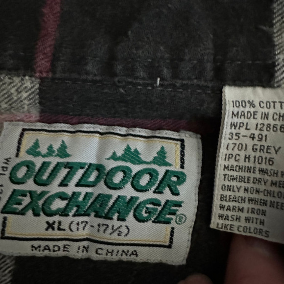 Deadpool Tacos Plaid Flannel Shirt XL Oversize Shacket Upcycle Unique Marvel - Picture 7 of 7